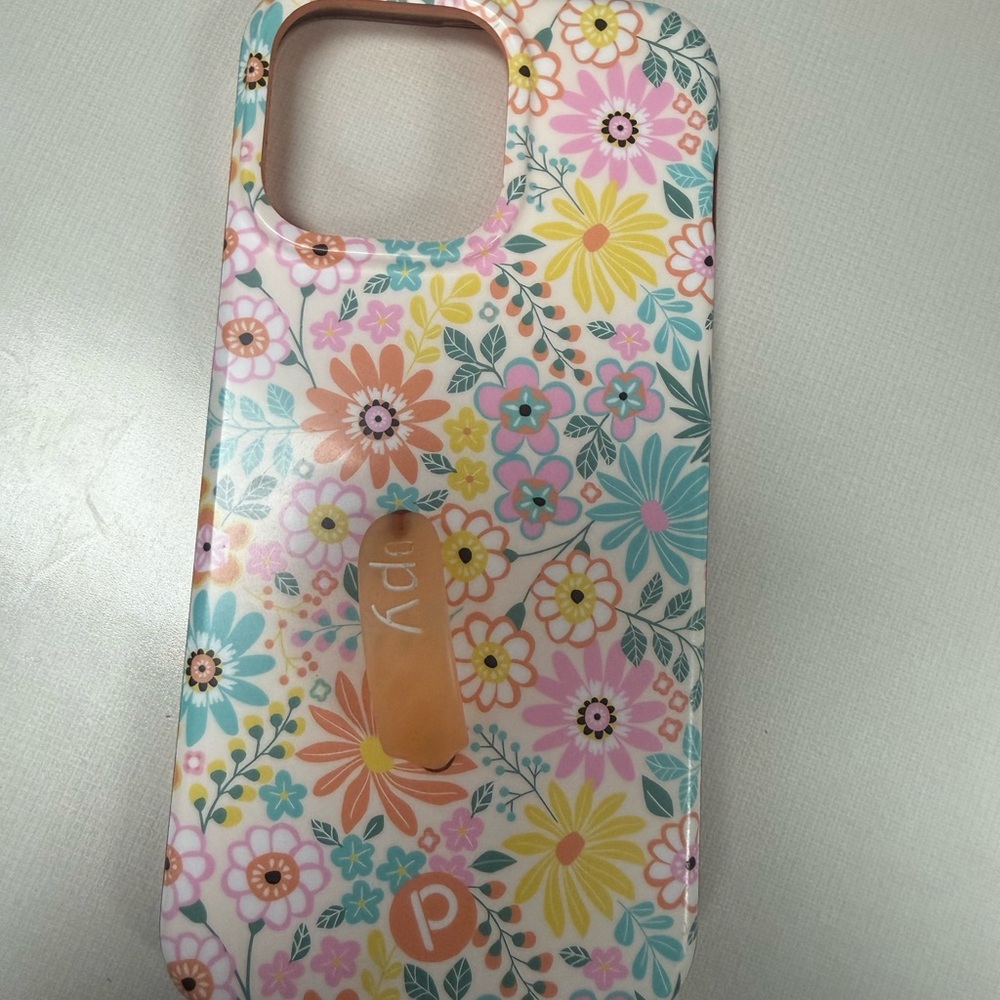 Loopy Case Floral Phone Case - Pink, Yellow, and Blue